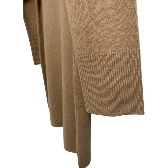 Vince Wool & Cashmere Sweater Dress Sand Shell Size XL NEW - Picture 9 of 14